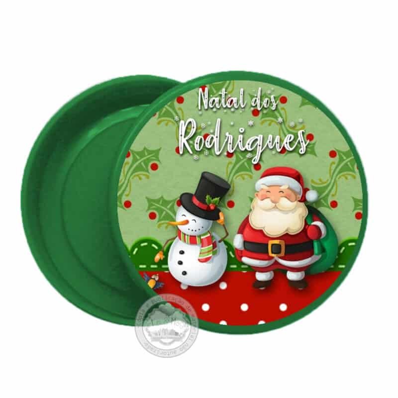 Latinha Personalizada Natal