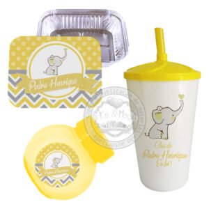 Kit Festa Personalizado Elefantinho