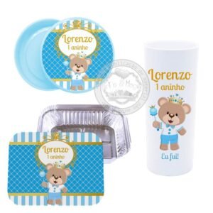 Kit Festa Personalizado Urso Príncipe