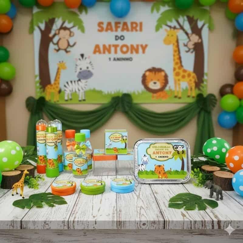 Lembrancinhas Personalizadas Safari - Imagem 3