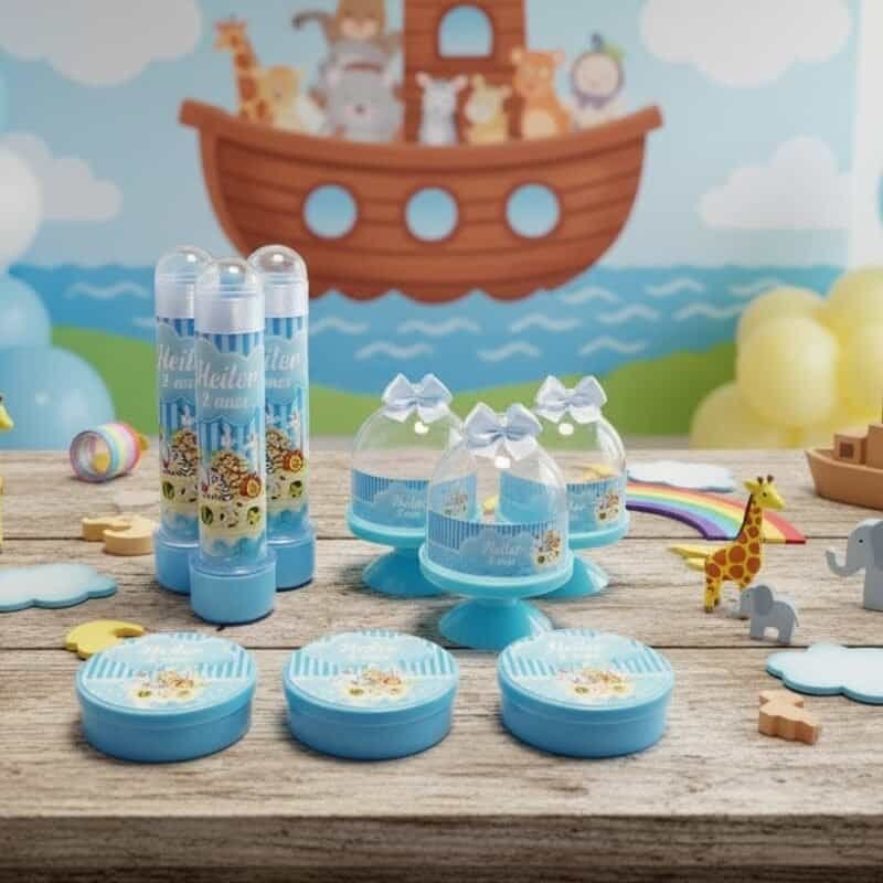 Lembrancinha personalizada Arca de Noé